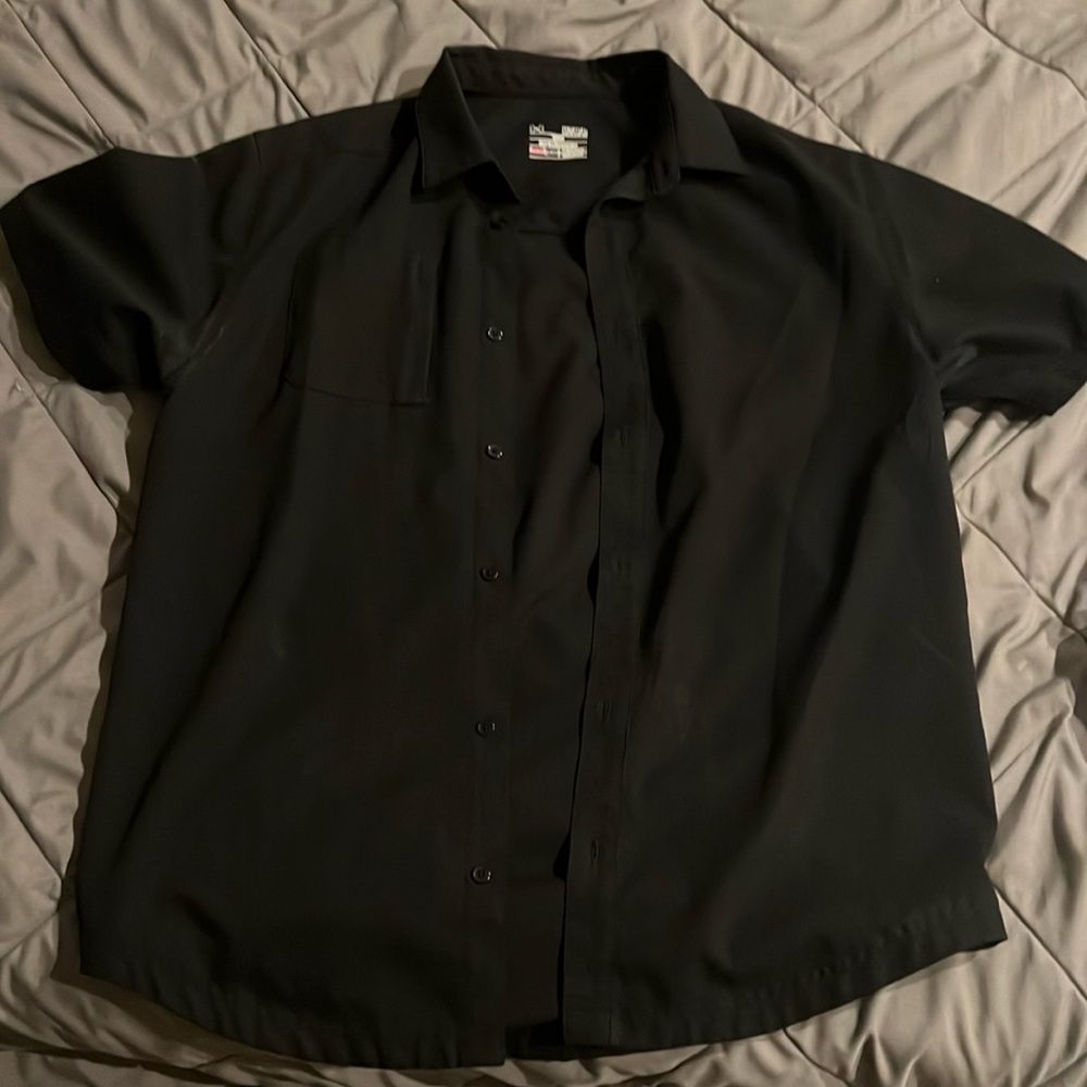 Under armour button up short sleeve shirt